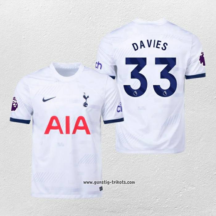 Tottenham Hotspur Spieler Davies Heimtrikot 2023-2024